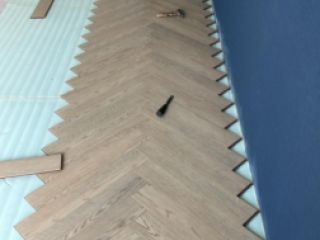 ლამინატის / პარკეტის დაგება, ციკლოვკა / მოხვეწა სურათი 14