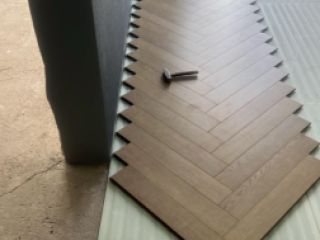 ლამინატის / პარკეტის დაგება, ციკლოვკა / მოხვეწა სურათი 15