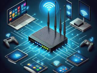 WiFi მოდემების(Router)-ის ინსტალაცია, დიაგნოსტიკა, ქსელის გამართვა