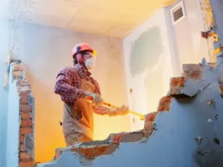 დემონტაჟი, კედლის დანგრევა სურათი 1