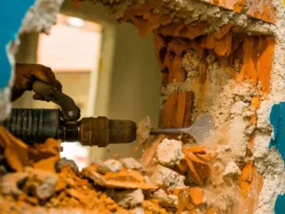 დემონტაჟი, კედლის დანგრევა სურათი 2