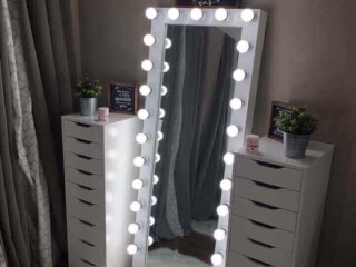 სარკის დამზადება ნებისმიერი ვიზუალით,  განათებით და ზომით სურათი 3