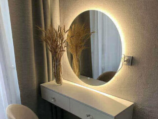 სარკის დამზადება ნებისმიერი ვიზუალით,  განათებით და ზომით სურათი 9