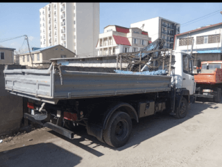 ტვირთის და სამშენებლო მასალების გადატანა