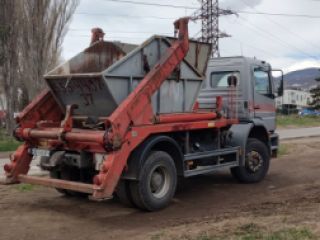 სამშენებლო ნარჩენების გატანა კონტეინერებით სურათი 1