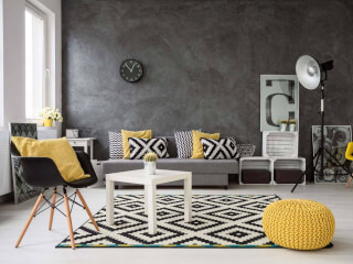 მიკროცემენტით კედლების დამუშავება/მოპირკეთება სურათი 1