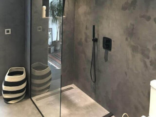 მიკროცემენტით კედლების დამუშავება/მოპირკეთება სურათი 5