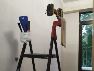 დაშპაკვლა, შპალიერის გაკვრა სურათი 25