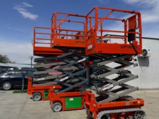 თვითმავალი საჰაერო ელექტრი ამწე პლატფორმა (მაკრატელა) სურათი 1