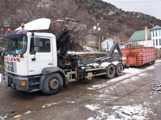 ნაგვის გატანა გადაყრა ბუნკერებით სურათი 6