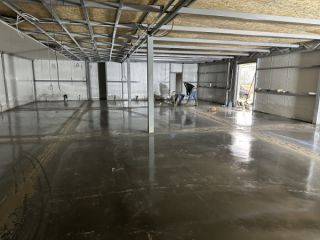 ბეტონის იატაკის დასხმა, გაპრიალება / მოხვეწა სურათი 19