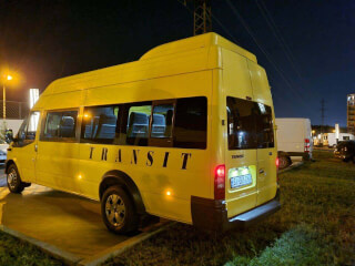 ქირავდება 17 ადგილიანი Ford Transit