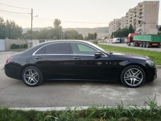 მომსახურება Mercedes-Benz S-Class-ით მძღოლით სურათი 1