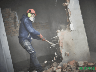 დემონტაჟი, კედლების დანგრევა სურათი 2