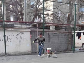 ბეტონის  სამრეწველო იატაკის დასხმა-მოპირიალება სურათი 8