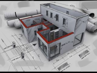 შიდა ფართის აზომვითი ნახაზი სურათი 1